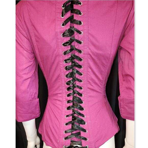 Corset Story Dusty Rose Corset Shirt - Picture 8 of 16